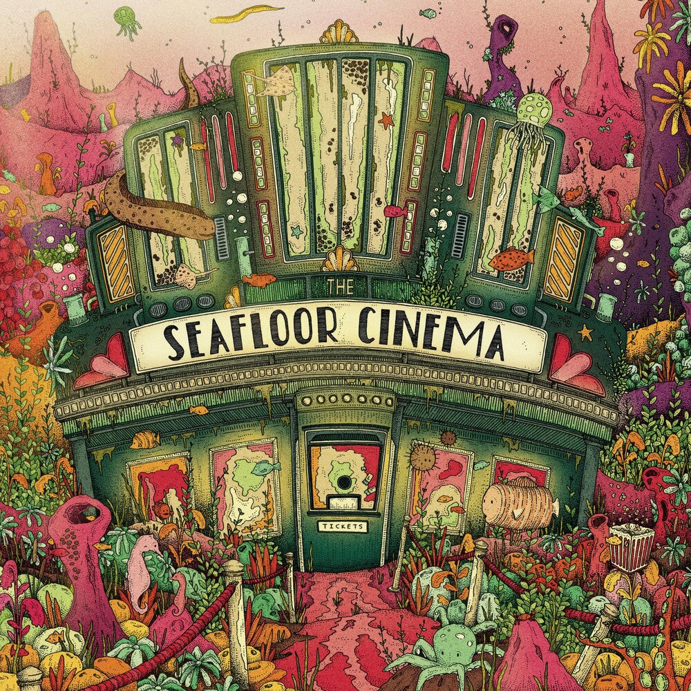 the album cover for Seafloor Cinema - Seafloor Cinema
