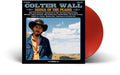 the album cover for Colter Wall - Songs of the Plains [Red Opaque LP]