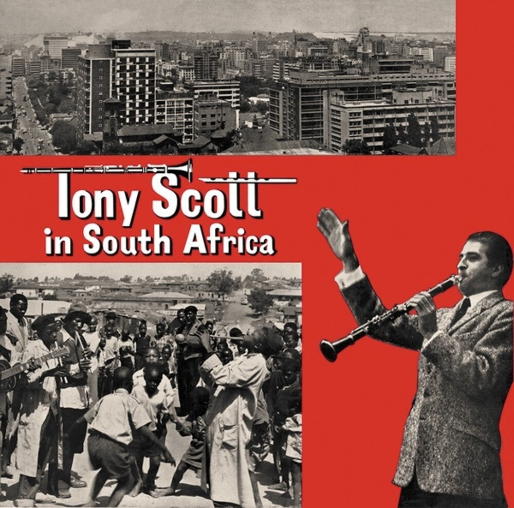 the album cover for Tony Scott - Tony Scott In South Africa