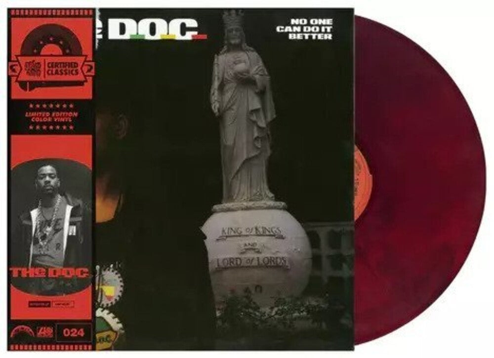 the album cover for D.O.C. - No One Can Do It Better [Colored Vinyl] [Limited Edition] (Red) (Smok)