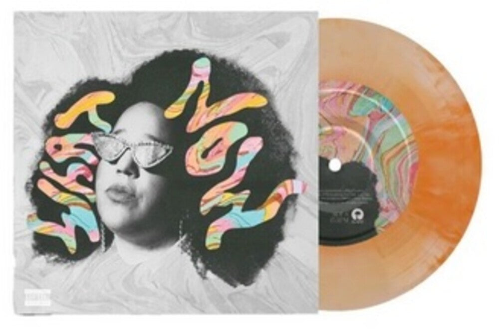 the album cover for Brittany Howard - What Now / Meditation [Orange Splatter 7in Single]
