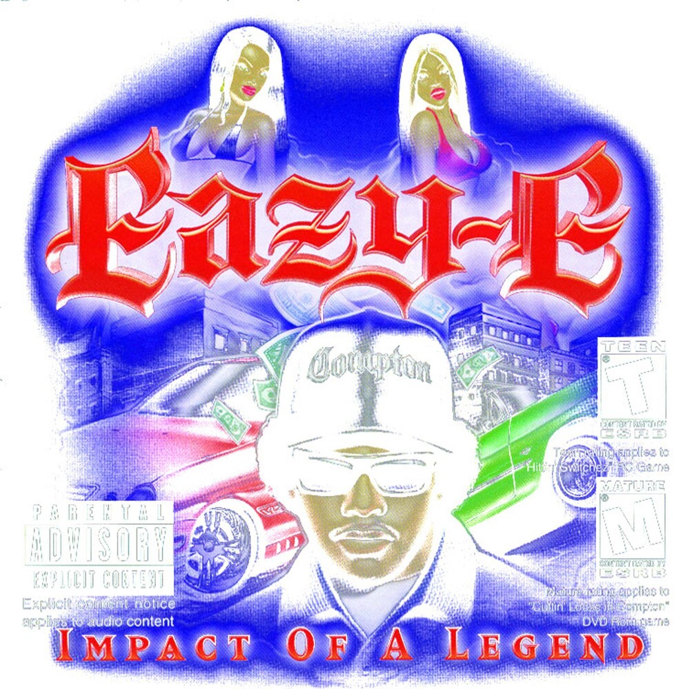 the album cover for Eazy-E - Impact of a Legend