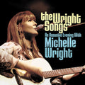 the album cover for Michelle Wright - Wright Songs - An Acoustic Evening With Michelle T