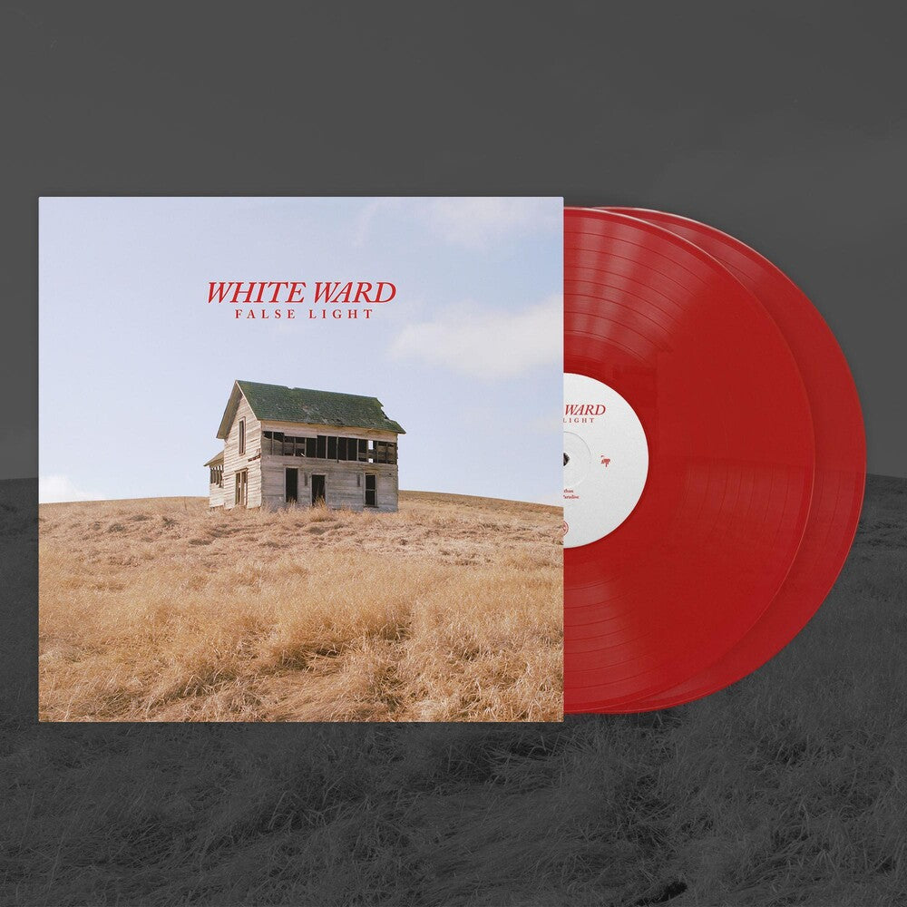 the album cover for White Ward - False Light [Clear Vinyl] (Red)