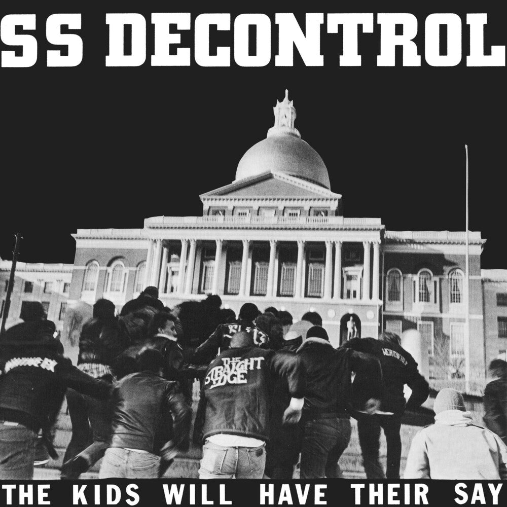 the album cover for SS Decontrol - Kids Will Have Their Say (Trust Edition)
