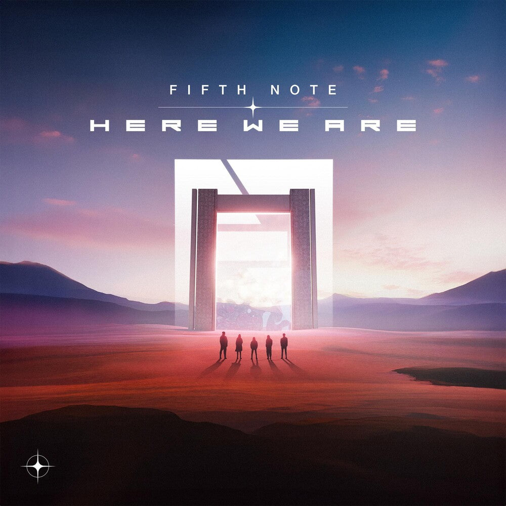 the album cover for Fifth Note - Here We Are