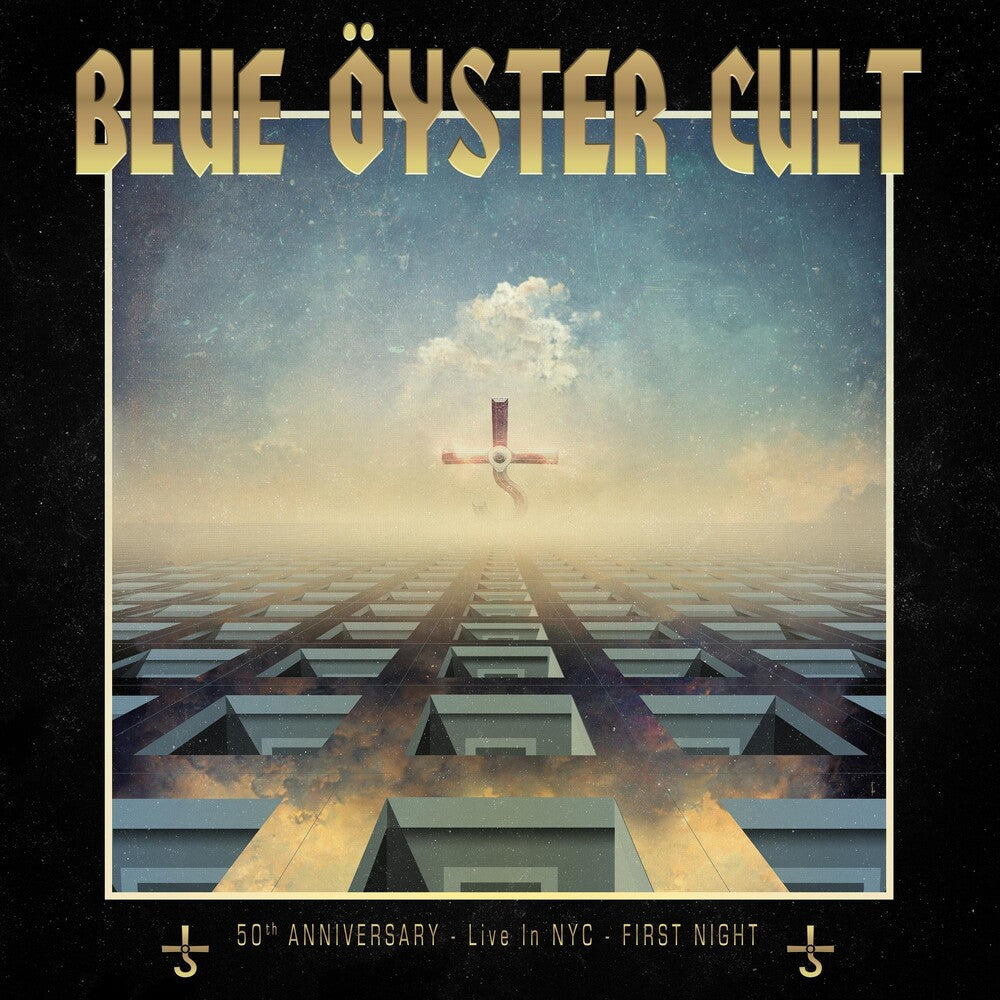 the album cover for Blue Oyster Cult - 50th Anniversary Live - First Night