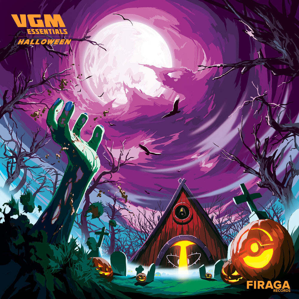 the album cover for Vgm Essentials Halloween - O.S.T. (Colv) (Ogv) - Vgm Essentials Halloween - O.S.T. [Colored Vinyl] [180 Gram]