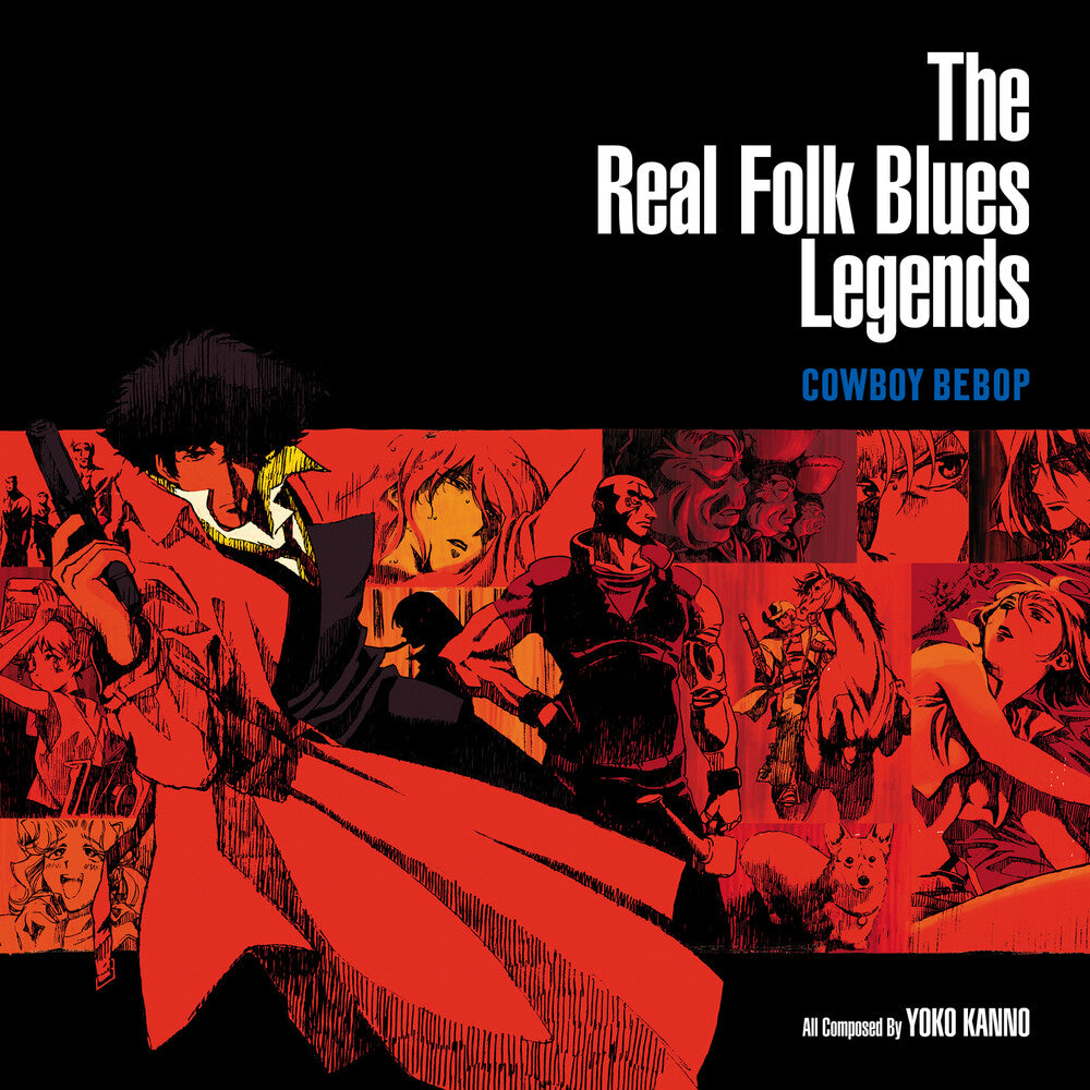 the album cover for Seatbelts - COWBOY BEBOP: The Real Folk Blues Legends [Deep Red 2LP]