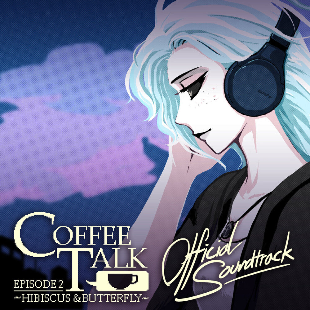 the album cover for Andrew Jeremy  (Blue) (Colv) (Viol) - Coffee Talk Ep 2 Hibiscus & Butterfly - O.S.T.