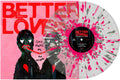 the album cover for Better Lovers - God Made Me An Animal - Clear W/ Silver Pink &