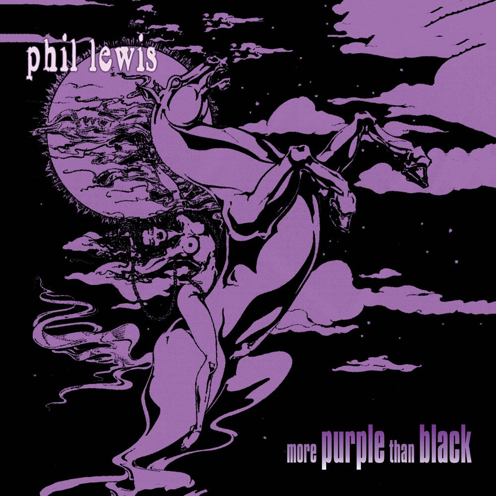 the album cover for Phil Lewis - More Purple Than Black [Remastered] [Reissue]