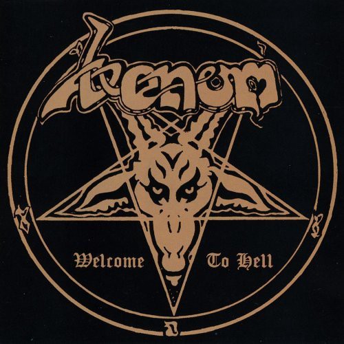 the album cover for Venom - Welcome to Hell