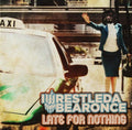 the album cover for Iwrestledabearonce - Late For Nothing