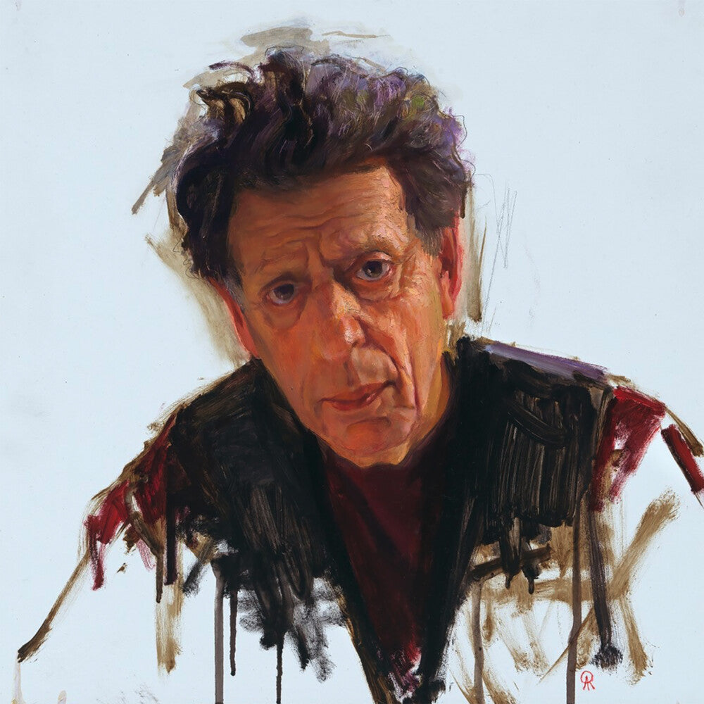 the album cover for Philip Glass - Philip Glass Solo