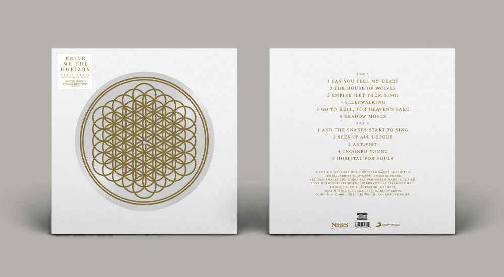 the album cover for Bring Me The Horizon - Sempiternal: 10th Anniversary [Limited Edition Picture Disc LP]