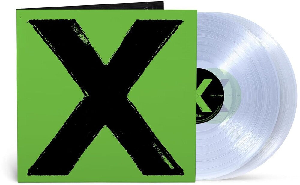 the album cover for Ed Sheeran - X [Clear Vinyl]