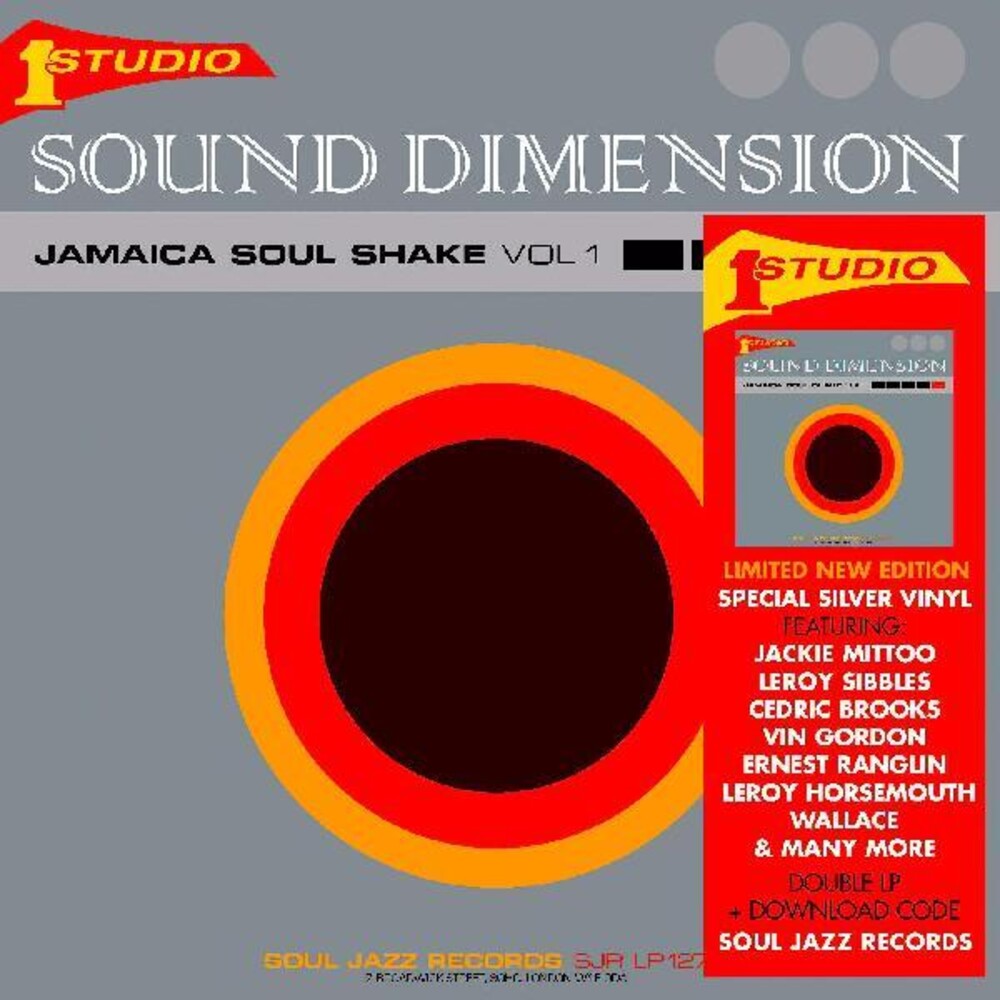 the album cover for Sound Dimension - Jamaica Soul Shake Vol.1 [Colored Vinyl] (Slv) [Download Included]