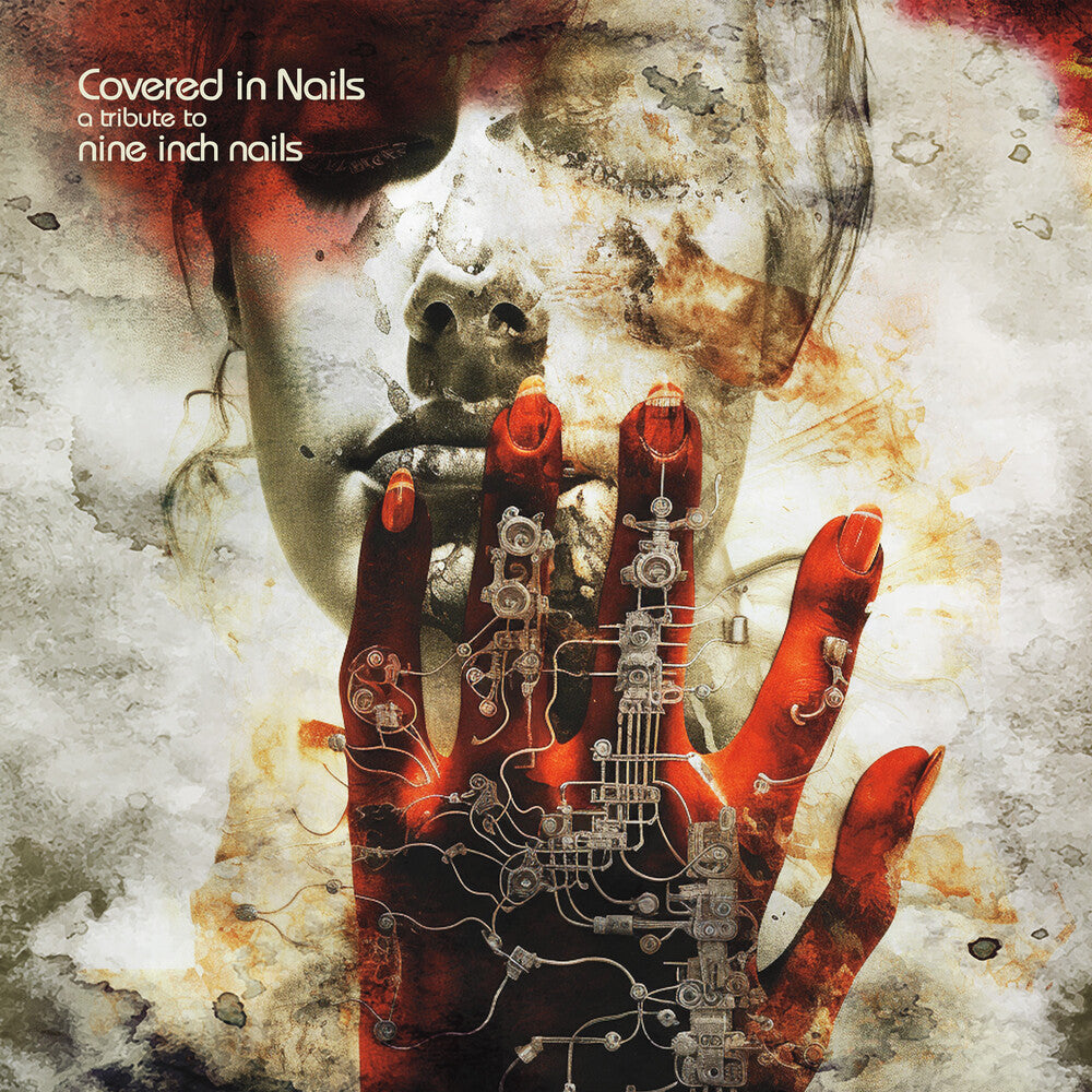 the album cover for Covered In Nails / Various (Colv) (Red) (Rmst) - Covered In Nails / Various [Colored Vinyl] (Red) [Remastered]