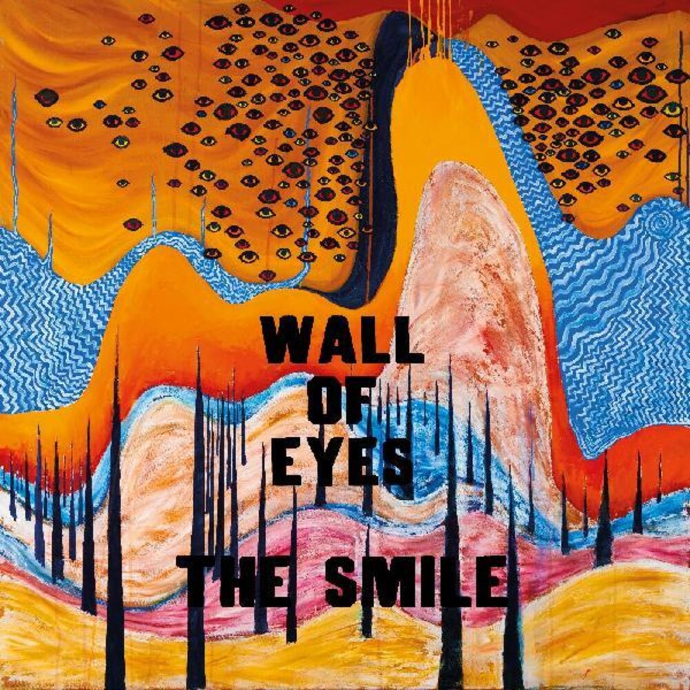 the album cover for The Smile - Wall Of Eyes [Indie Exclusive Limited Edition Blue LP]