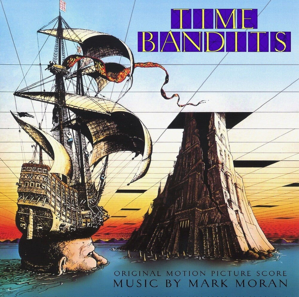 the album cover for Mike Moran  (Colv) (Gate) (Ltd) (Ofgv) (Rmst) - Time Bandits - O.S.T. [Colored Vinyl] (Gate) [Limited Edition] (Ofgv)