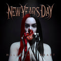 the album cover for New Years Day - Half Black Heart