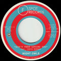 the album cover for Night Owls - Ain't That Loving You B/W Are You Lonely For Me