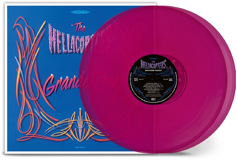 the album cover for Hellacopters - Grande Rock Revisited - Trans Purple [Colored Vinyl] (Gate)