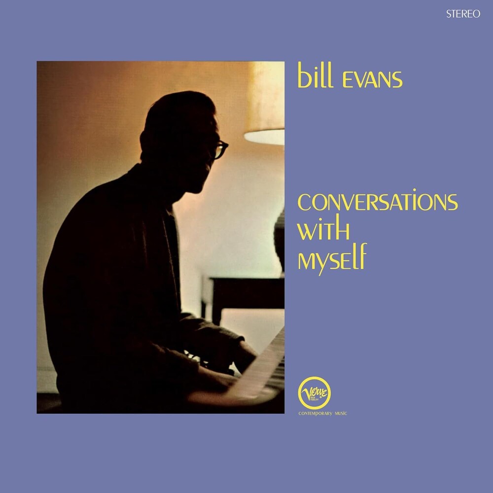 the album cover for Bill Evans - Conversations With Myself (Gate) (Spa)