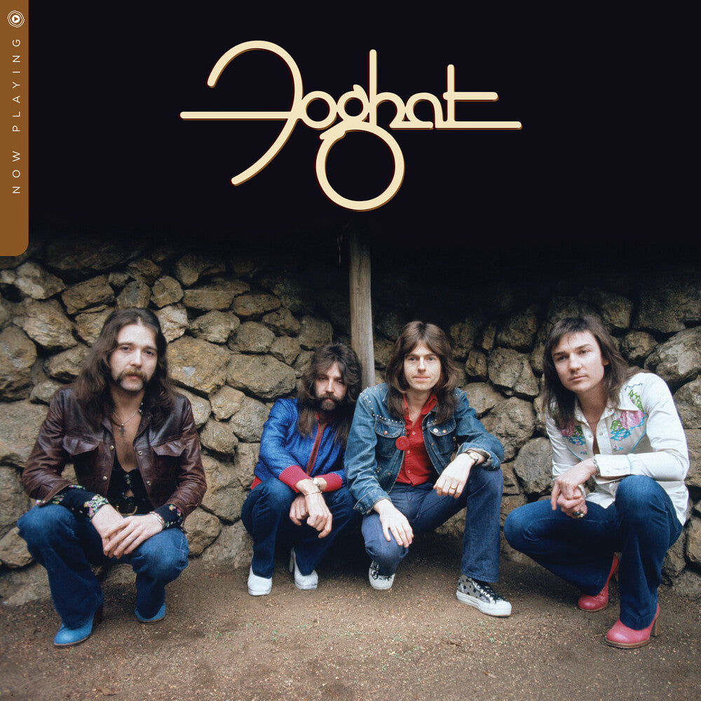 the album cover for Foghat - Now Playing