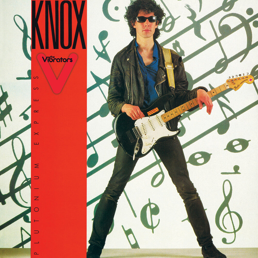 the album cover for Knox - Plutonium Express - Red (Bonus Tracks) [Colored Vinyl]