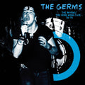 the album cover for Germs - Whisky Hong Kong Cafe - Blue (Blue) [Colored Vinyl] [Limited Edition]
