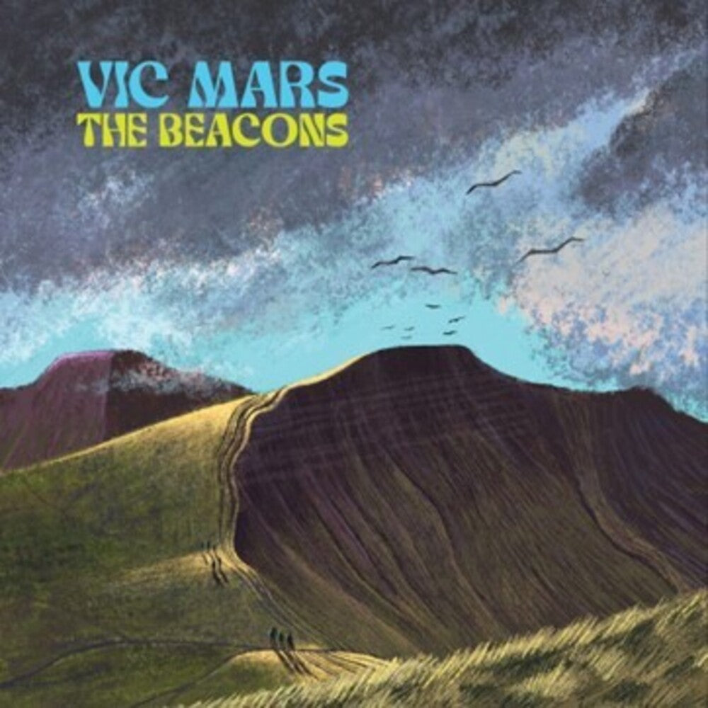 the album cover for Vic Mars  (Colv) (Trq) (Uk) - Beacons [Colored Vinyl] (Trq) (Uk)