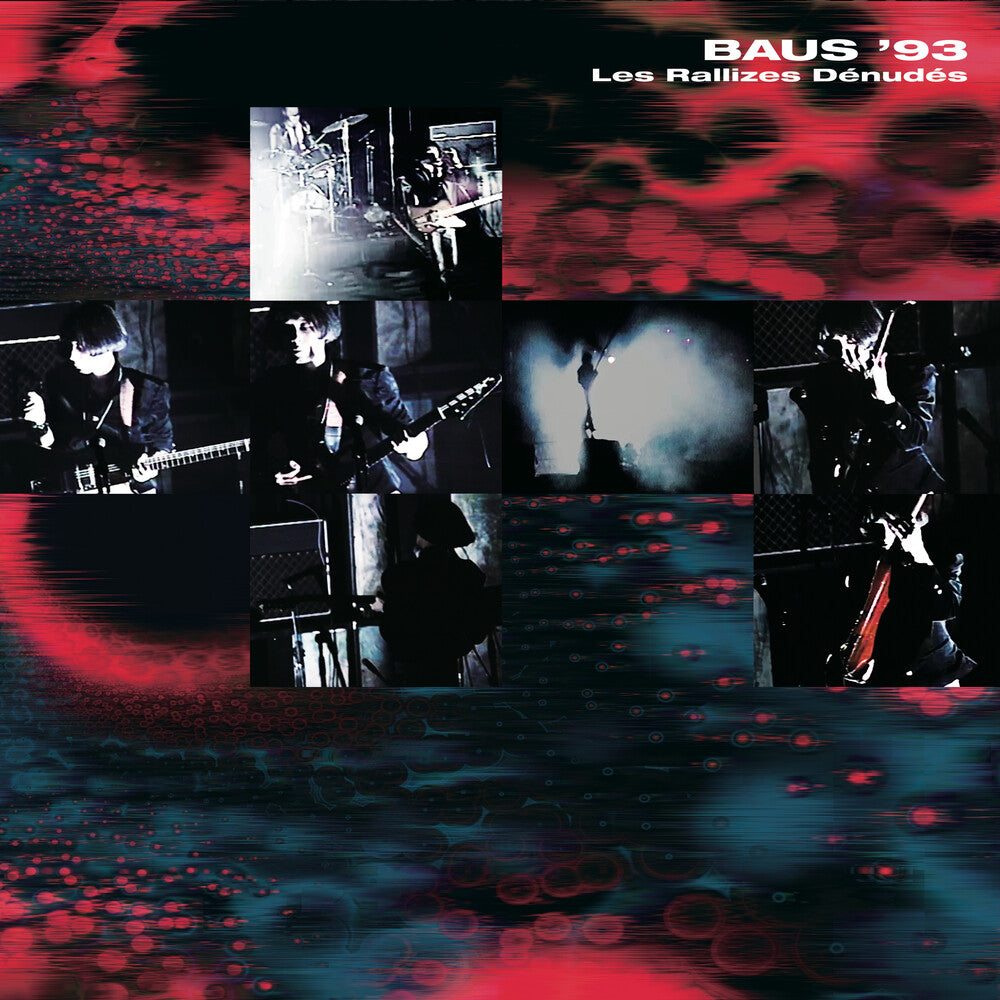 the album cover for Les Rallizes Denudes - Baus 93 [Colored Vinyl] (Gate) (Red)