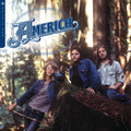 the album cover for America - Now Playing [SYEOR 24 Exclusive Coke Bottle Clear LP]