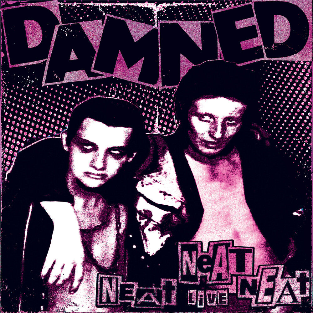 the album cover for Damned - Neat Neat Neat - Purple/White [Colored Vinyl] (Purp) (Wht)