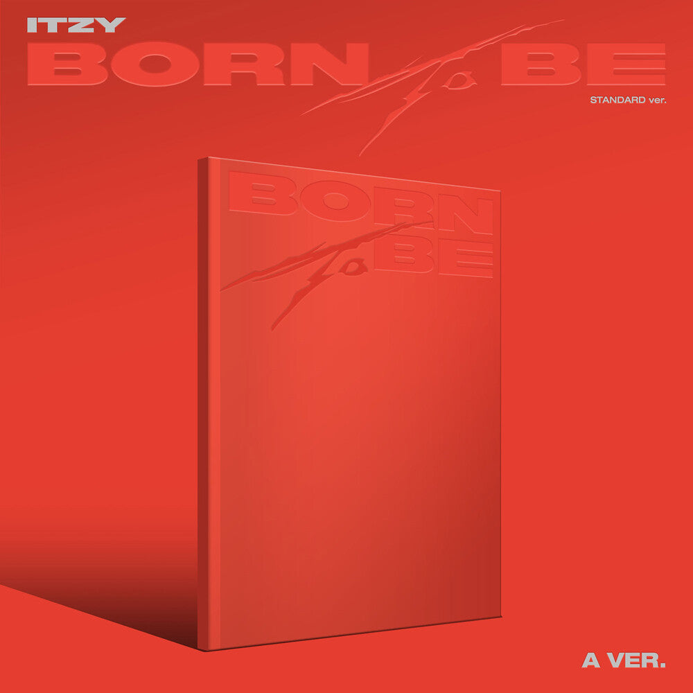 the album cover for ITZY - BORN TO BE [Version A]