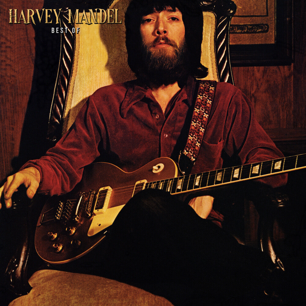the album cover for Harvey Mandel - Best Of - Gold [Colored Vinyl] (Gol)