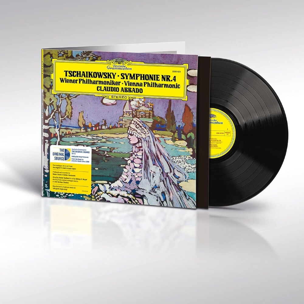 the album cover for Tchaikovsky / Claudio Abbado  / Orchestra - Tchaikovsky: Symphony 4 (Can)