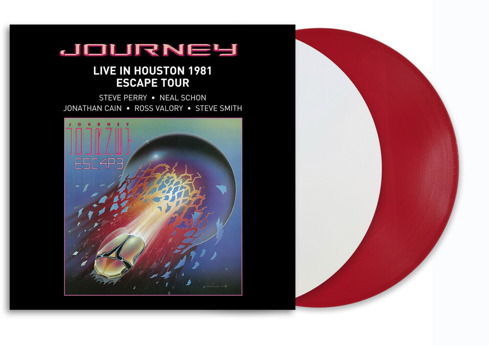 the album cover for Journey - Live In Houston 1981: The Escape Tour