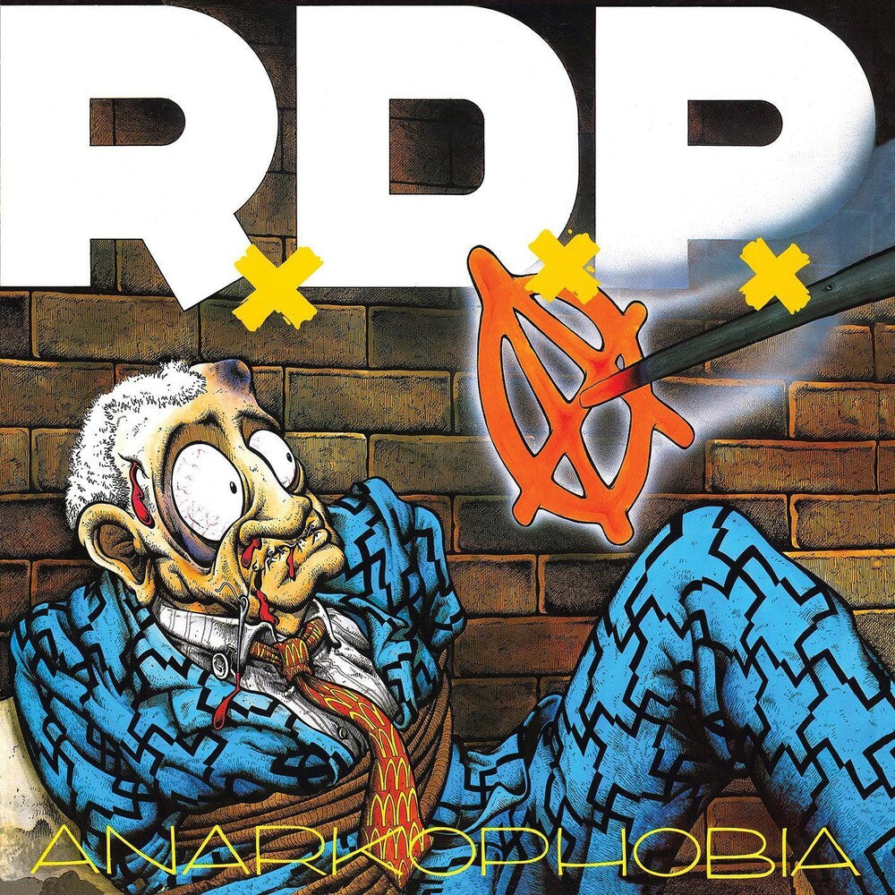 the album cover for Ratos De Porao - Anarkophobia