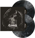 the album cover for Exhorder - Defectum Omnium - Black White Marbled (Blk) [Colored Vinyl]