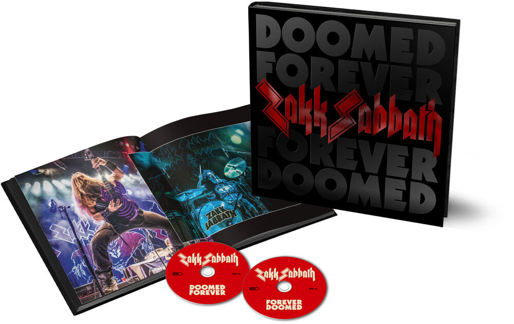 the album cover for Zakk Sabbath - Doomed Forever Forever Doomed - Artbook (W/Book)