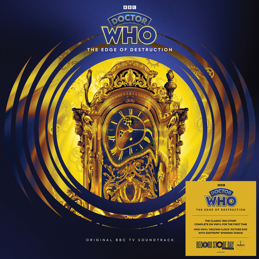 the album cover for Doctor Who - Doctor Who: The Edge of Destruction 