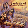 the album cover for 3 Inches Of Blood - Advance And Vanquish [Colored Vinyl] (Red) (Aniv) [Remastered]
