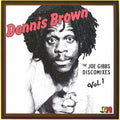the album cover for Dennis Brown - Joe Gibbs Discomixes 1