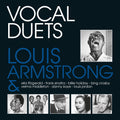 the album cover for Louis Armstrong - Vocal Duets - Ltd 18gm Blue Vinyl (Blue) [Colored Vinyl]