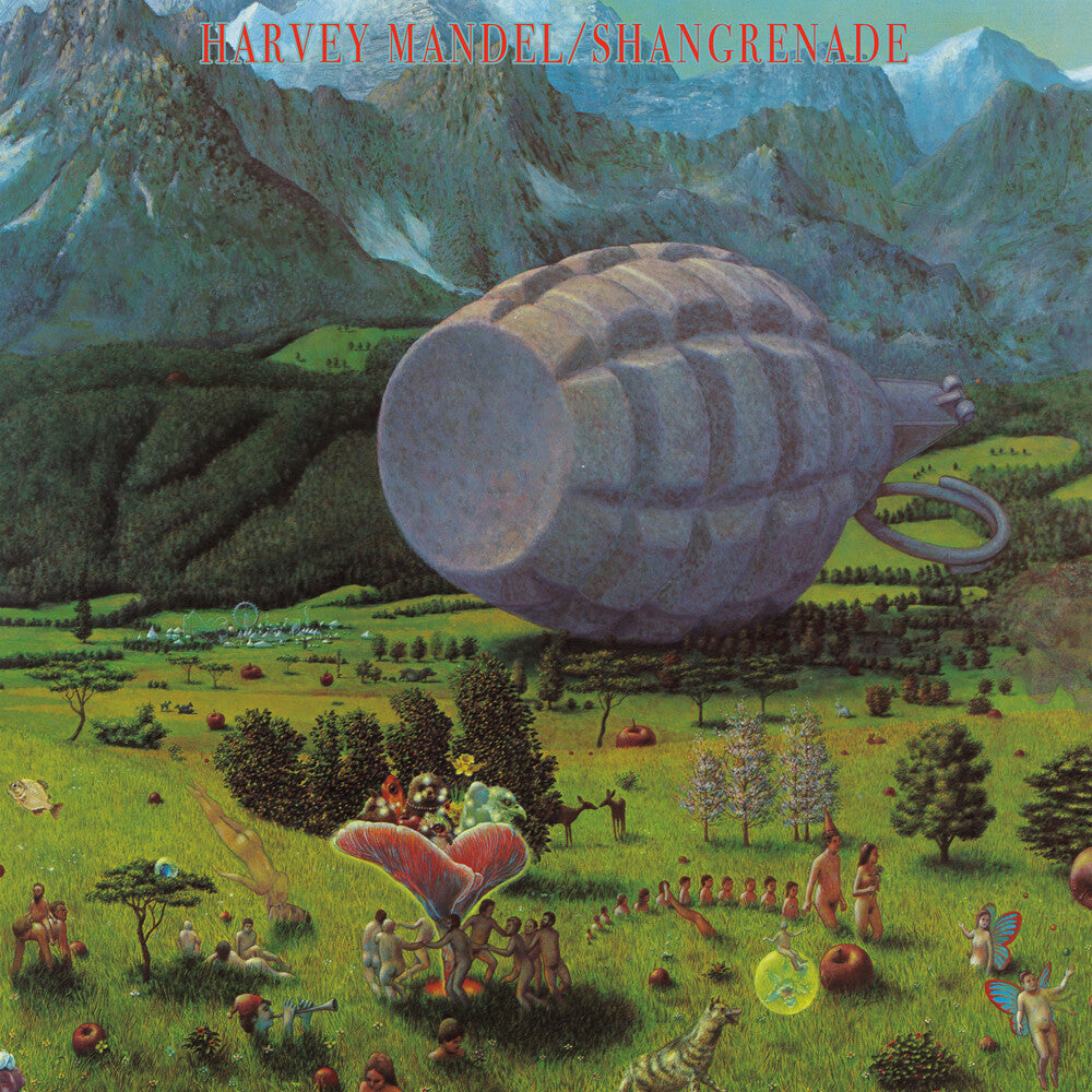 the album cover for Harvey Mandel - Shangrenade - Coke Bottle Green [Colored Vinyl] (Grn)