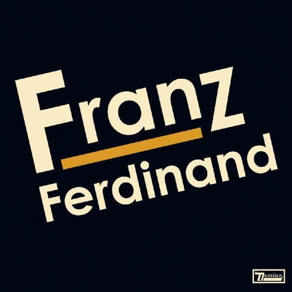 the album cover for Franz Ferdinand - Franz Ferdinand: 20th Anniversary Edition [Orange & Black Swirl LP]
