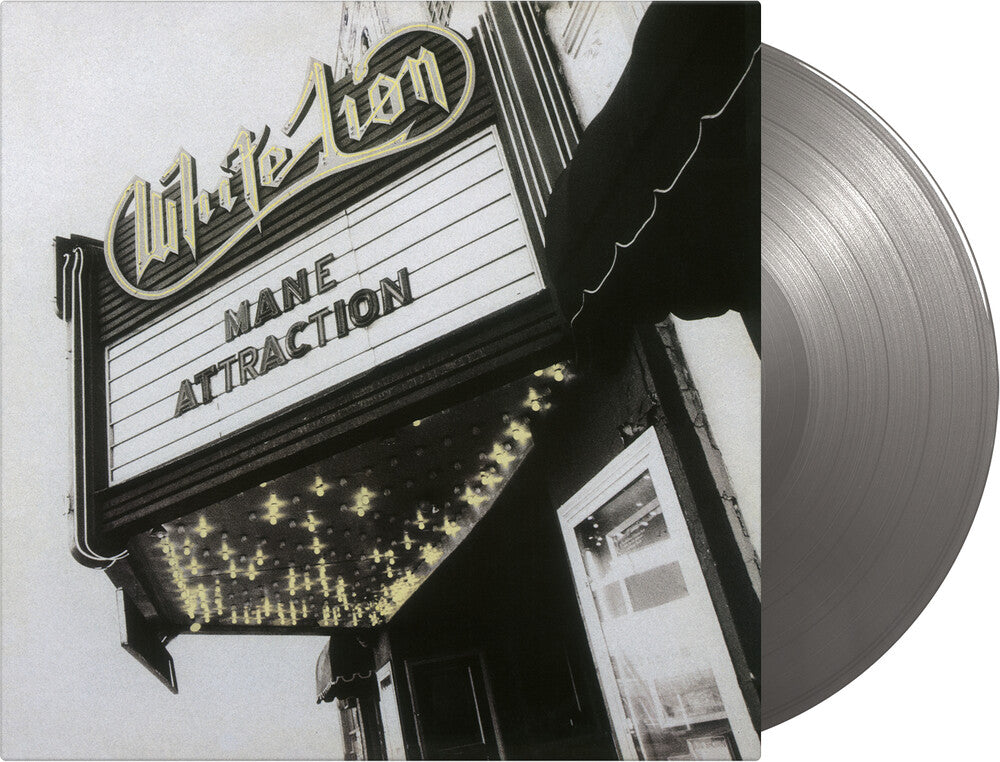 the album cover for White Lion - Mane Attraction [Colored Vinyl] [Limited Edition] [180 Gram] (Slv) (Hol)